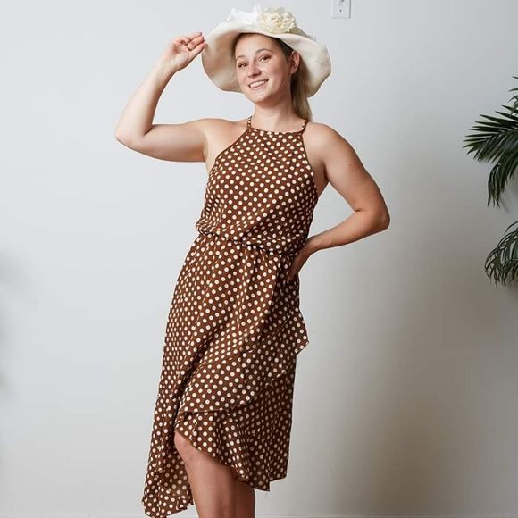 Dresses Miss Vivien Pretty Woman Polo Match Dress Hat L Costume